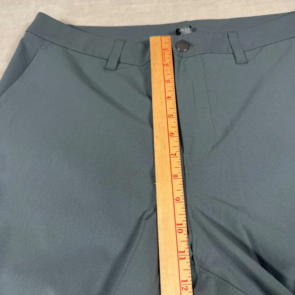 Lululemon Commission Slim-Fit Pant Mens 33 Grey Warpstreme Chino LM5AR2S
